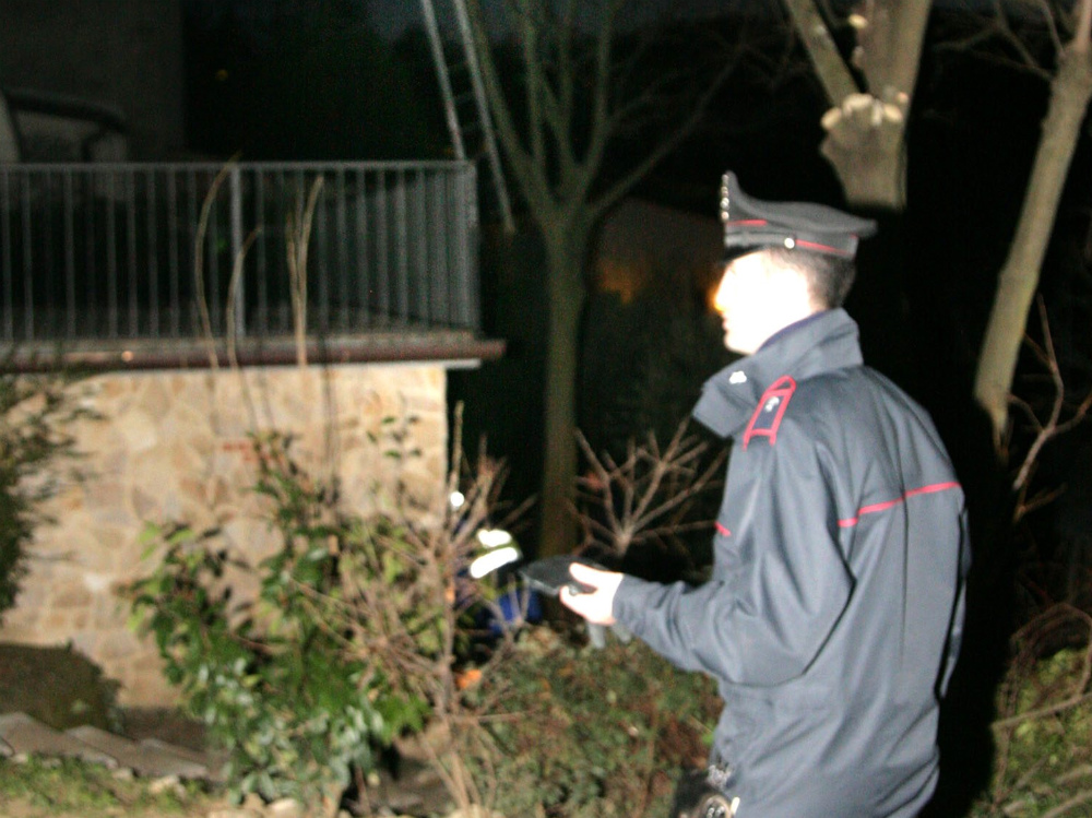 Sul posto i carabinieri   