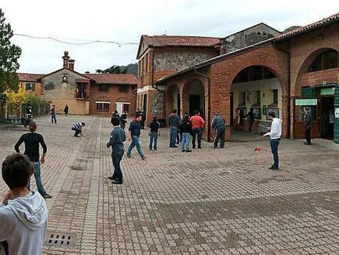 Una veduta dell'istituto agrario Parolini